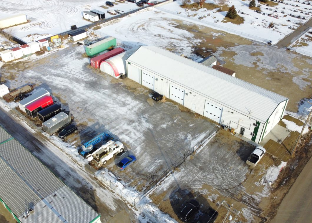 Jentin Services Building Edmonton Alberta Omada Commercial Real Estate Leasing and Sales